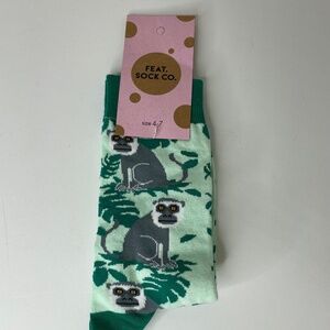 Feat‎ Sock Co lemur Size 4-7
